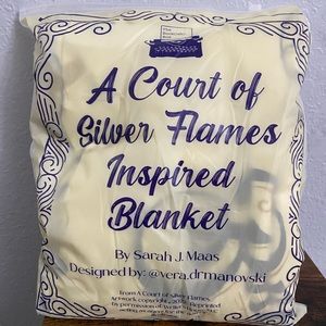 Bookish box a court of silver flames blanket